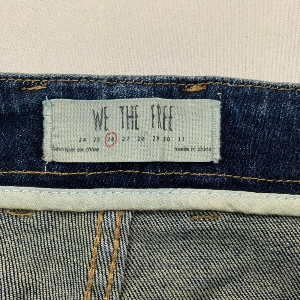 We the Free NWT Women's Don't Get Me Wrong Denim Mini Skirt, Size 26. - Picture 7 of 7